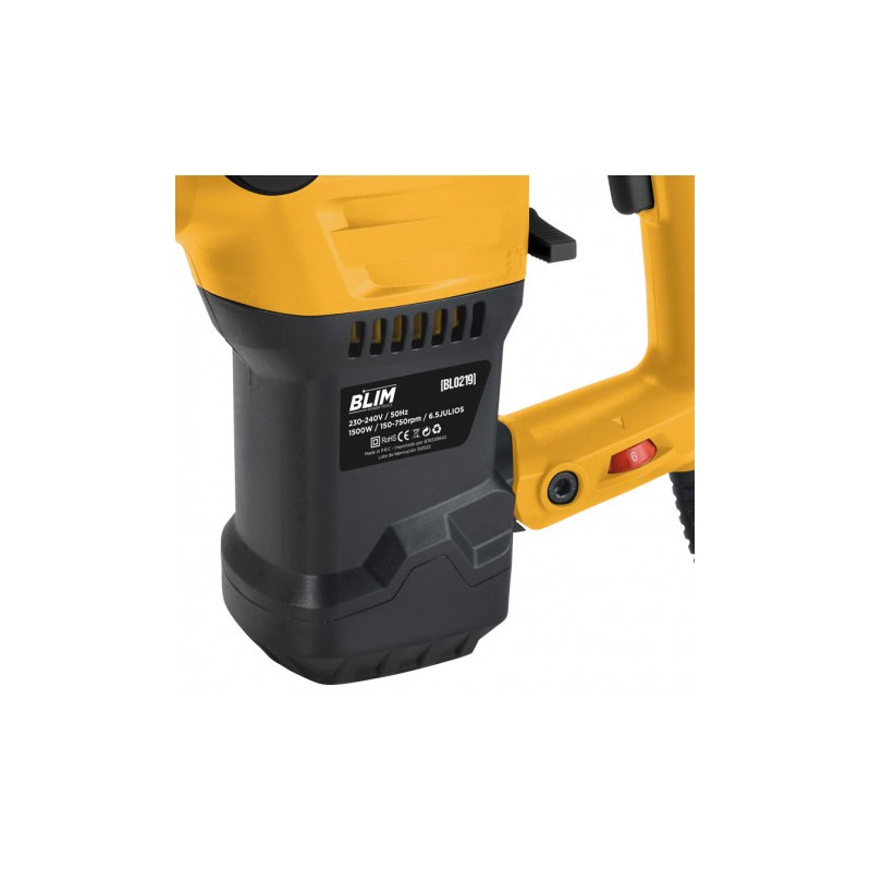 MARTILLO SDS-PLUS 1500W 6.5 JULIOS BLIM