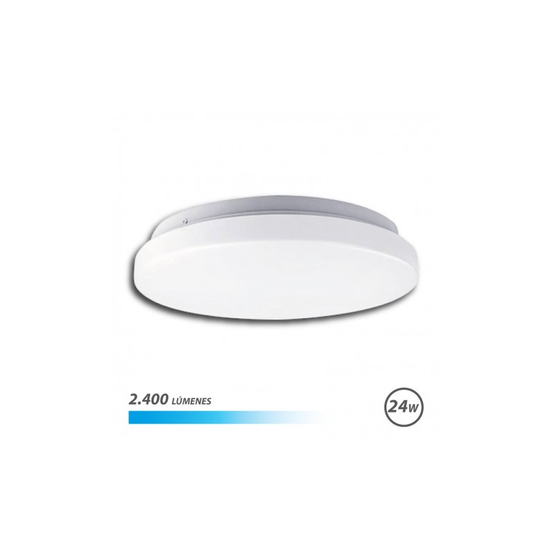 APLIQUE LED TECHO REDONDO 24W LUZ...