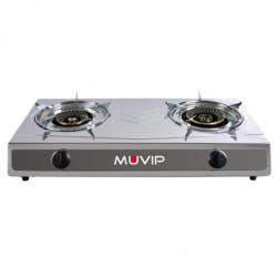 COCINA GAS INOX 2 FUEGOS...