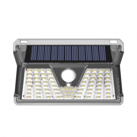 APLIQUE LED SOLAR 260LM NEGRO ELBAT
