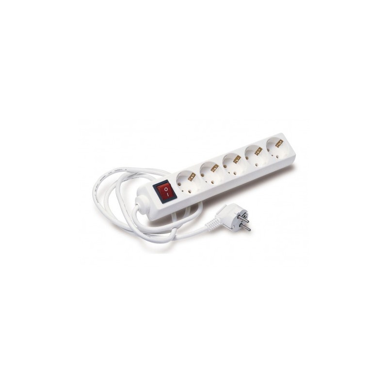 BASE MULTIPLE 5 TOMAS CON INTERRUPTOR...