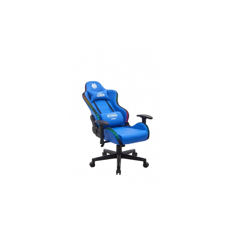 SILLA GAMING RGB SERIE FENRIR AZUL...