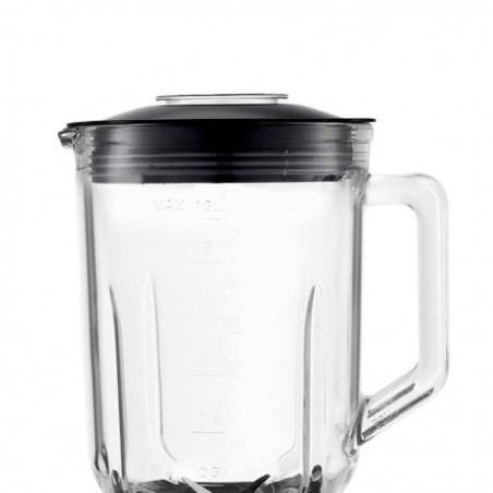 BATIDORA INOXIDABLE VASO CRISTAL 1800W 1.8 LITROS MUVIP