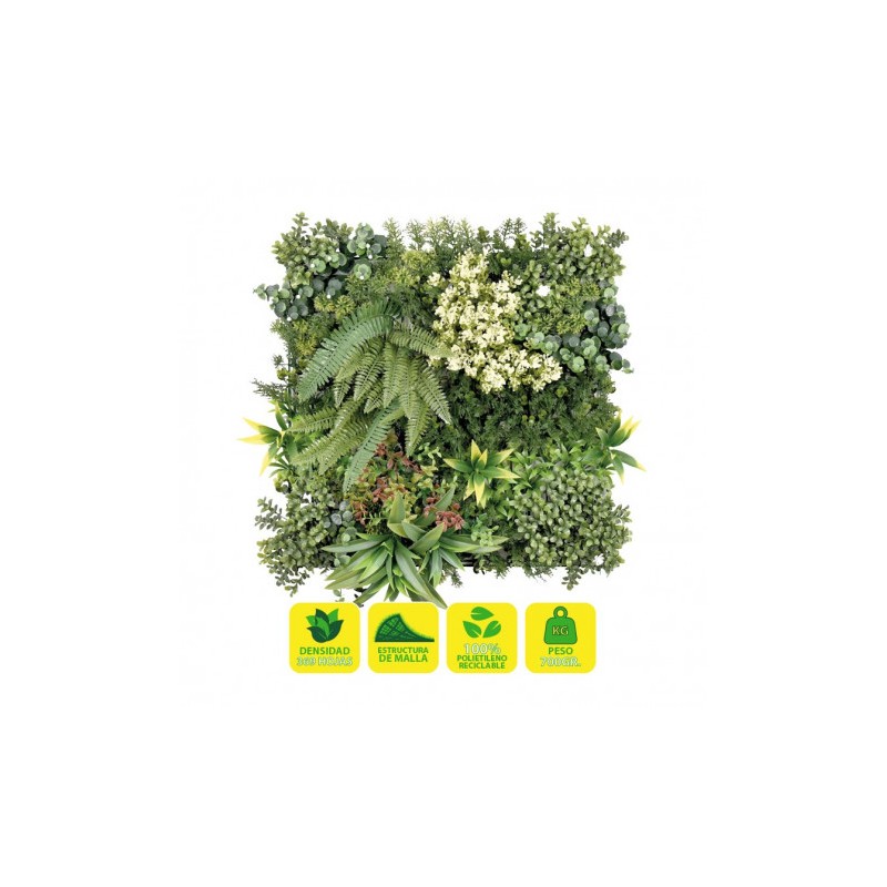 JARDIN VERTICAL 50X50CM SERIE ECOVIS...