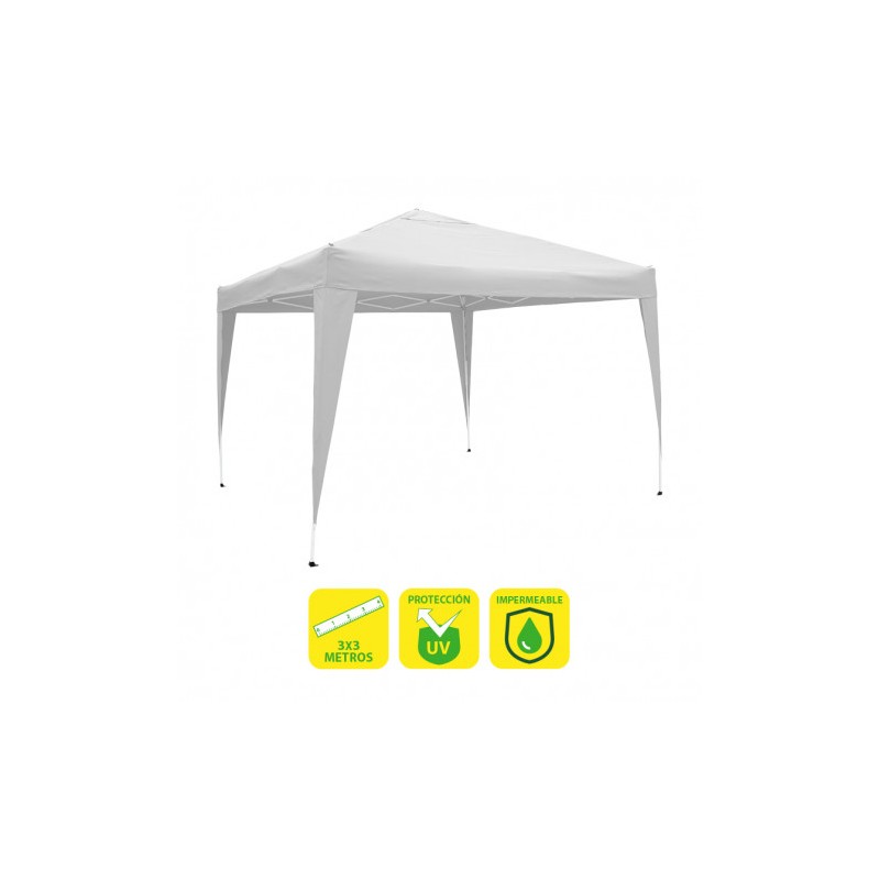 CARPA PLEGABLE ACERO 3X3 METROS...