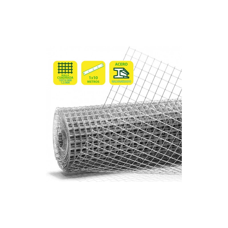 TELA METÁLICA GALVANIZADA 19X19X1.2MM...