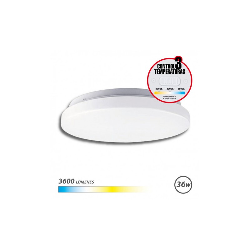 APLIQUE LED TECHO REDONDO 36W |...