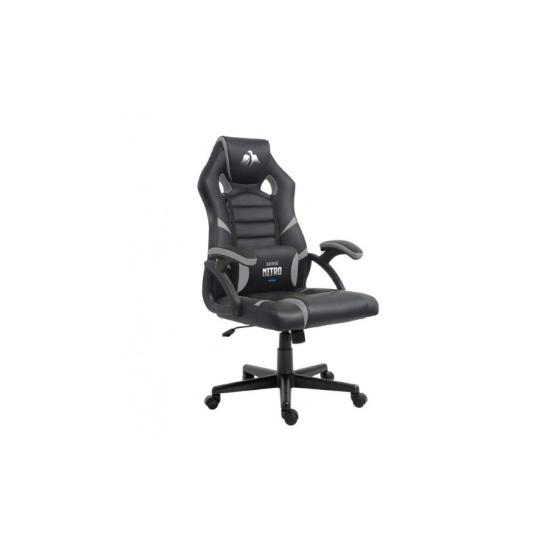 SILLA GAMING SERIE NITRO NEGRO/GRIS...
