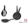 SET 2 SARTENES 20/24CM ALUMINIO FORJADO, APTOS INDUCCIÓN SELECT 2.0 QUTTIN - BQ06026374416