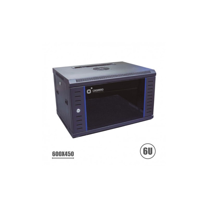 RACK 19" 6U 600X450 SERIE BLUE CROMAD