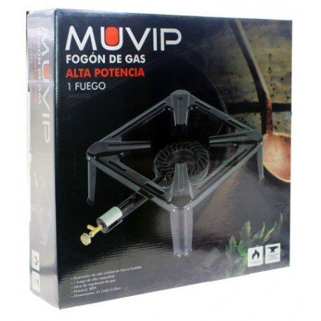 FOGON / HORNILLO DE GAS ALTA POTENCIA 1 FUEGO MUVIP