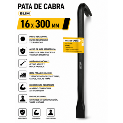PATA DE CABRA 16X300MM BLIM