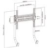 SOPORTE TELEVISOR HASTA 32"-55" RACING SIMULATOR COCKPIT R2 SEAT CROMAD - CR1077-1