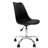 SILLA DE ESCRITORIO CON RUEDAS OF1600 NEGRA MUVIP - 80035