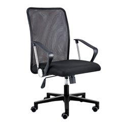 SILLA OFICINA OF1400 NEGRO MUVIP - MV0309PN