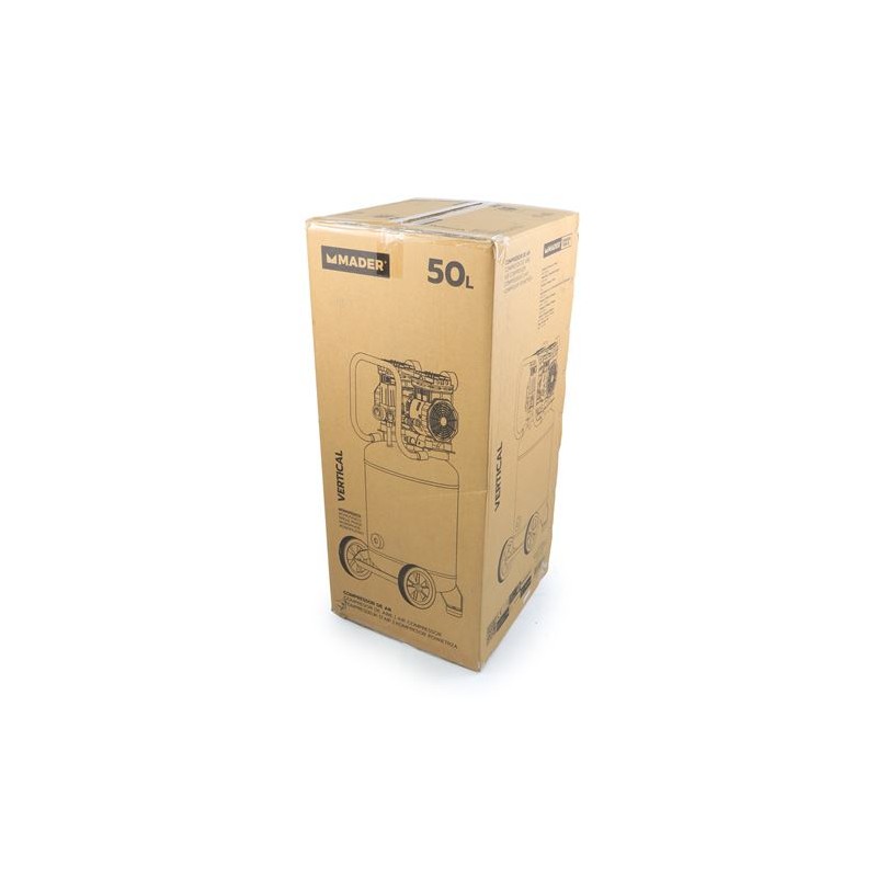 COMPRESOR DE AIRE VERTICAL 50 LITROS...
