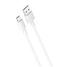 CABLE NB156 SILICONA USB - MICRO USB | 2.4A | 1 MTR | BLANCO XO - XONB156MCWH