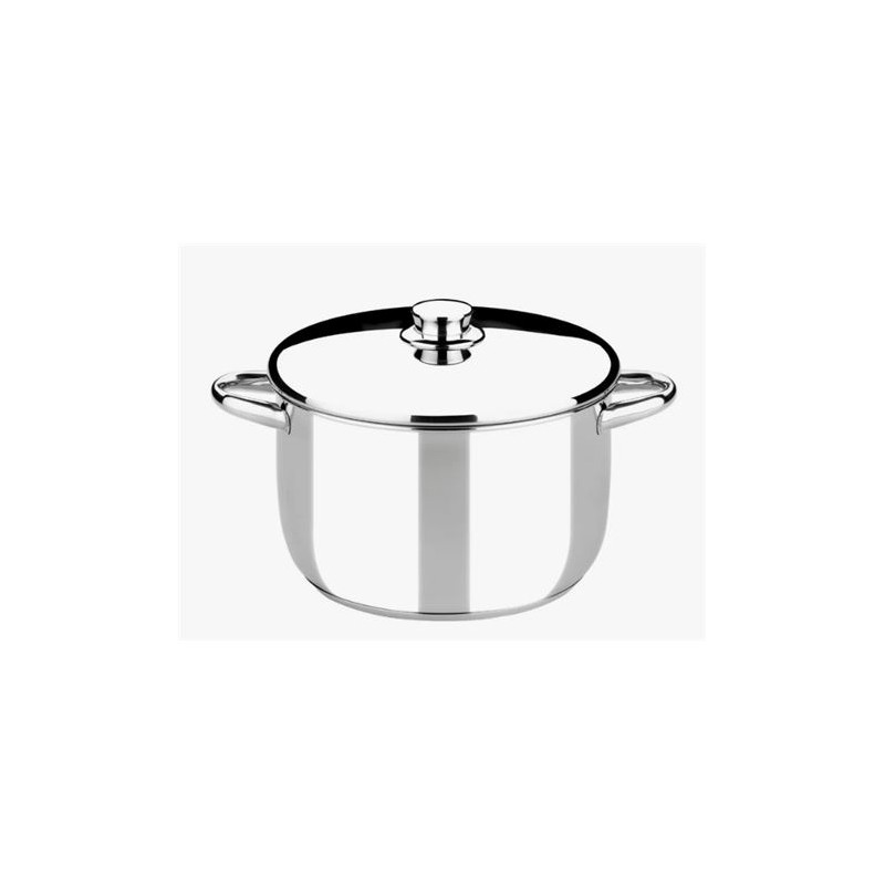 OLLA DE ACERO INOXIDABLE 18CM 3...