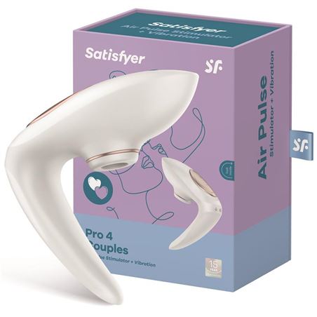 SATISFYER SUCCIONADOR DE CLITORIS PRO 4 PAREJAS VERSION 2020 - 4049369015498