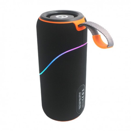 ALTAVOZ BLUETOOTH RAINBOW BEAT NEGRO COOLSOUND
