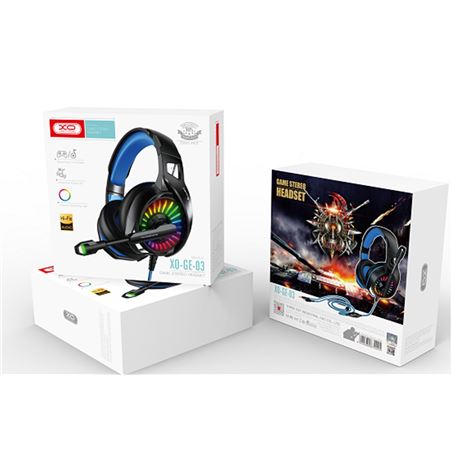 AURICULAR GAMING GM03 ILUMINACIÓN LED XO - XOGM03