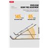 SOPORTE PLEGABLE C49 PARA PORTATIL XO - XOC49-4