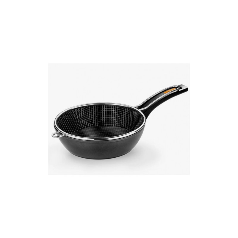 SARTEN CON CESTILLO 24CM FUEGO MONIX