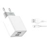 PACK CARGADOR CORRIENTE L65 2.4A + CABLE LIGHTNING XO - XOL65LG