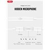 AURICULAR + MICROFONO EP22 MUSIC NEGRO XO - XOEP22-1