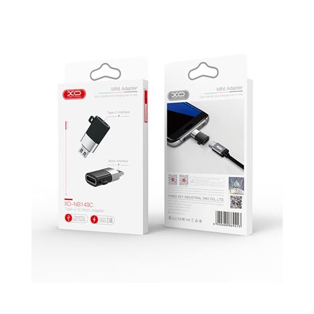 ADAPTADOR NB149-C TIPO C A MICRO USB XO - XONB149-C-1