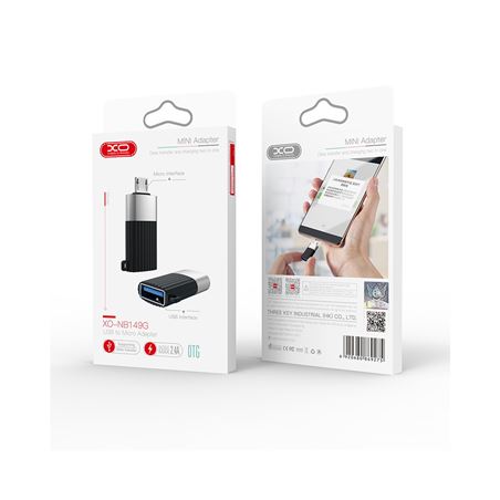 ADAPTADOR NB149-G USB A MICRO USB XO - XONB149-G-1