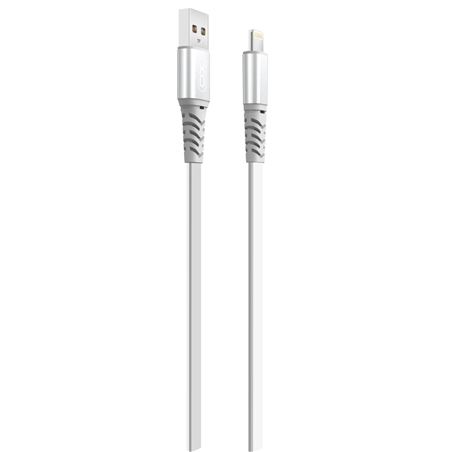 CABLE NB154 CARGA RAPIDA USB - LIGHTNING | 2A | 1 METRO | PLATA XO - XONB154LGSL