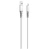 CABLE NB154 CARGA RAPIDA USB - TIPO C | 2A | 1 METRO | PLATA XO - XONB154TCSL