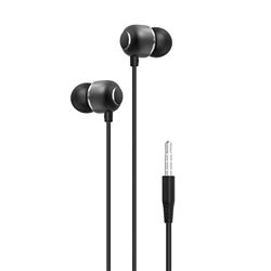 AURICULAR + MICROFONO EP26 MUSIC NEGRO XO - XOEP26BK