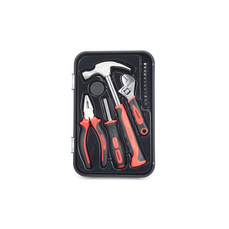 KIT HERRAMIENTAS 17PCS MADER