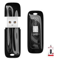 PENDRIVE U20 64GB USB 2.0 NEGRO XO - XOU2064GB