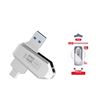PENDRIVE U50 OTG TIPO C USB 3.0 128GB XO - XOU50128GB