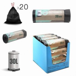 PACK 20 BOLSAS DE BASURA 30...