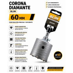 CORONA DIAMANTE 60 MM BLIM