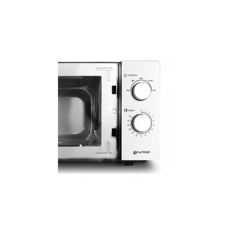 MICROONDAS 20L INOX. 700W GRUNKEL