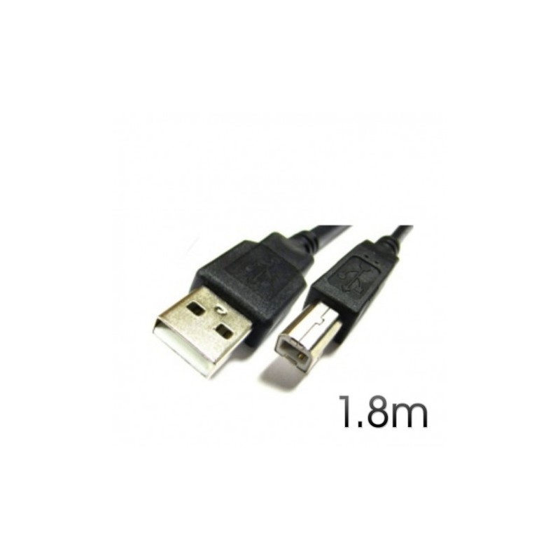 CABLE USB 2.0 IMPRESORA 1.8M AM-BM...
