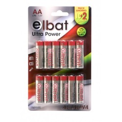 PACK 12 PCS PILAS ALCALINAS...