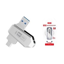 PENDRIVE U50 OTG TIPO C USB 3.0 64GB XO - XOU5064GB