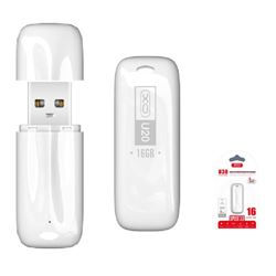 PENDRIVE U20 16GB USB 2.0 BLANCO XO - XOU2016GBWH