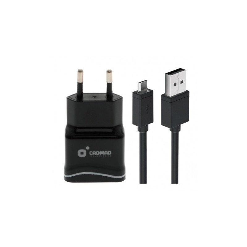 PACK CARGADOR CORRIENTE 2.1A + CABLE...