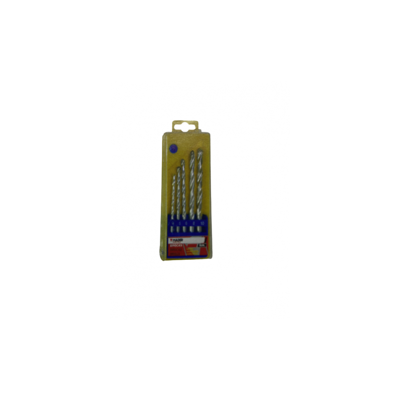 JUEGO 5 BROCAS WIDIA STANDARD MADER