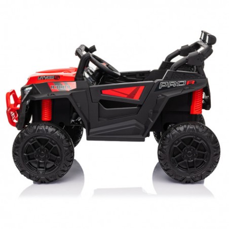 COCHE INFANTIL A BATERIA CON CONTROL REMOTO BUGGY 4X4 ROJO
