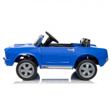 COCHE INFANTIL A BATERIA CON CONTROL REMOTO FORD MUSTANG SHELBY GT350 AZUL