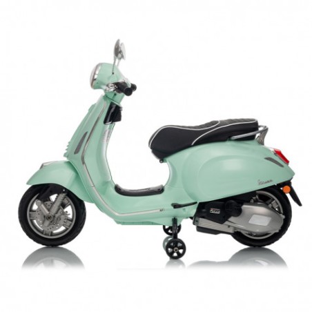MOTO INFANTIL A BATERIA VESPA PRIMAVERA VERDE