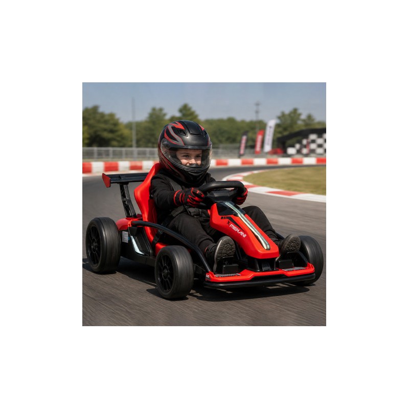 KART A BATERIA RIDE ON DRIFT ROJO